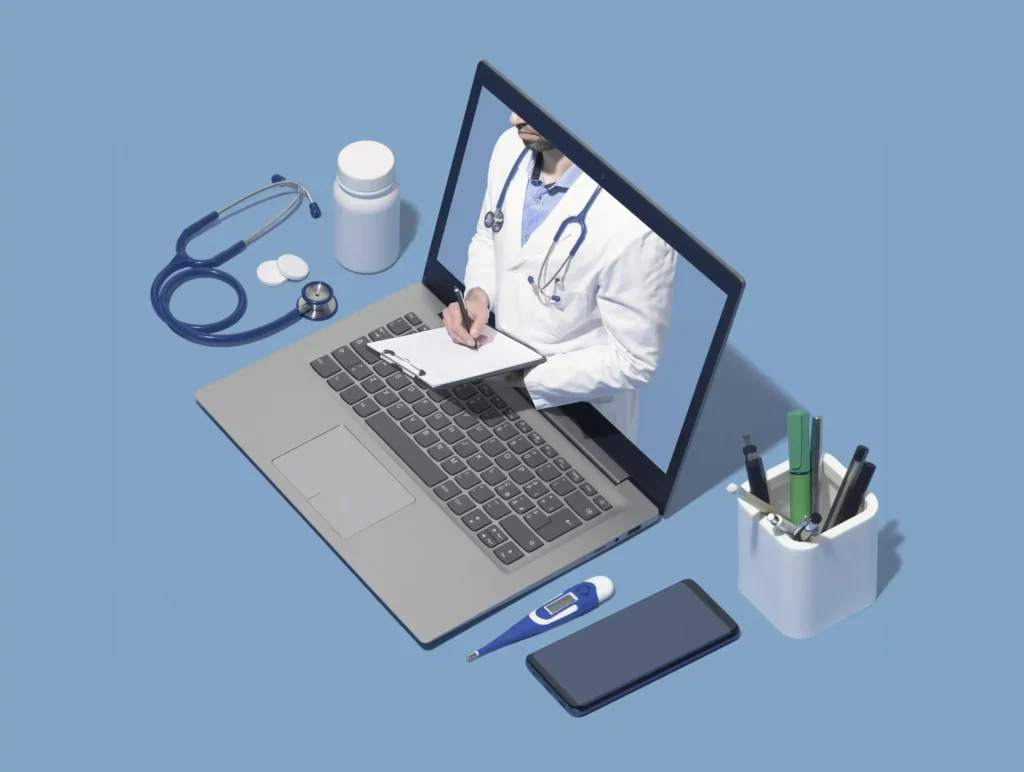 Online prescription refill service for easy medication management