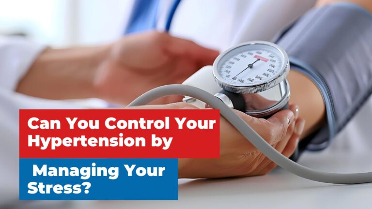 Can you control your hypertension by managing your stress? Explore effective strategies.