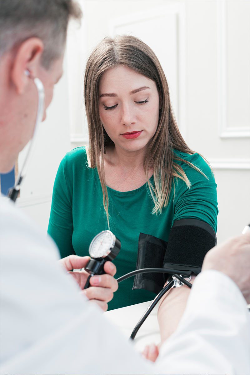 Good Blood Pressure for Women with Novamed: Maintaining healthy levels for overall well-being.