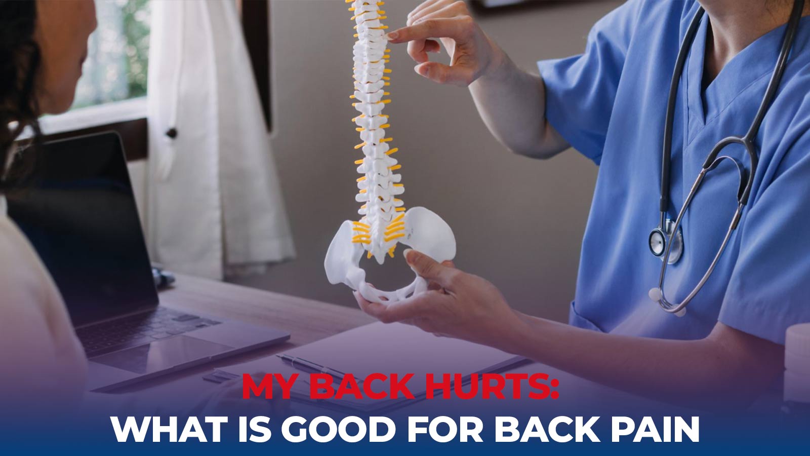 If you say, "my back hurts", so let's learn what is good for back pain.
