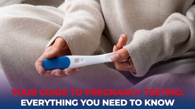 Read the guide to pregnancy testing.